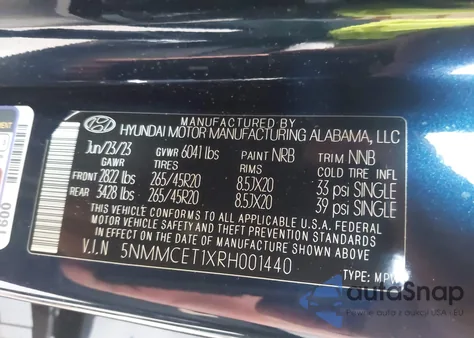 2024 Genesis Gv70 Advanced/Prestige из США, поврежденный, VIN 5NMMCET1XRH001440